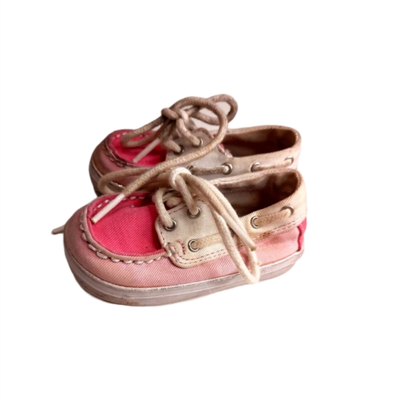 Sperry Other - Infant girls sperry pink shoes